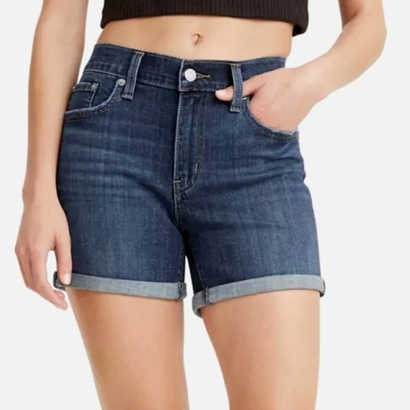 Levi's Denim Shorts Size‎ 6 NWT - Picture 2 of 8